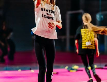 Testa ballīte būvniecības procesā