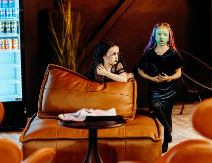 SPOCĪGAIS HELOVĪNS KVARTĀLĀ 86 - BILDES