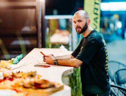 Testa ballīte būvniecības procesā