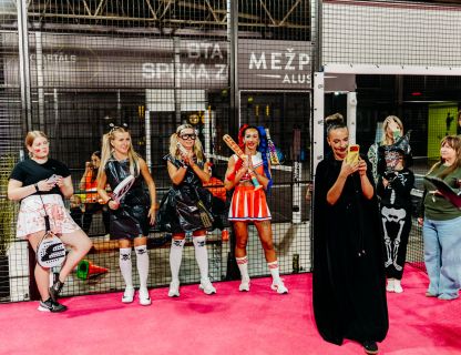 SPOCĪGAIS HELOVĪNS KVARTĀLĀ 86 - BILDES