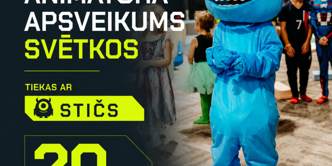 Animatora apsveikums svētkos!