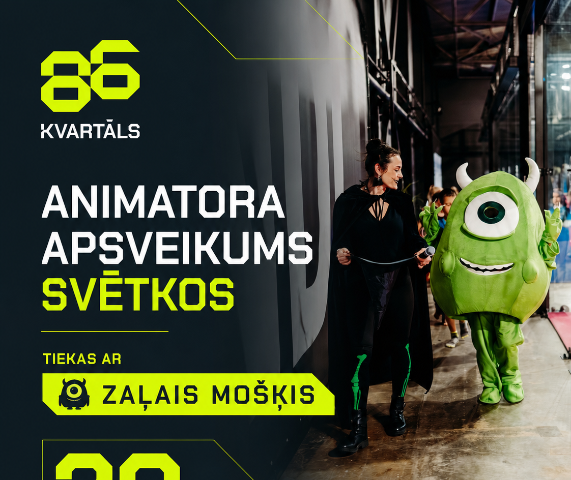 Animatora apsveikums svētkos!